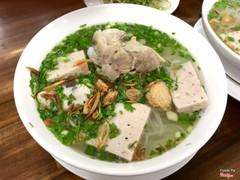 Bún mọc sườn chả (55k)