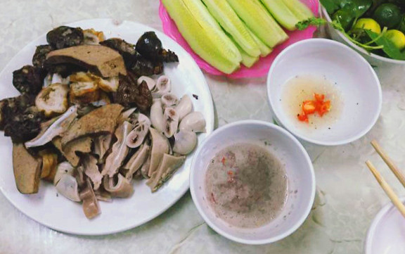 Cháo Lòng Tiết Canh - Lò Sũ