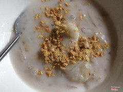 Chè chuối nướng tô