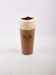 Oreo chocolate milk tea cream