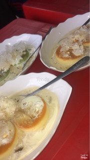 Bánh flan hấp dẫn quá