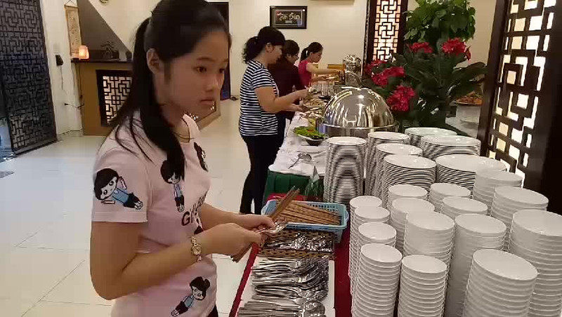 Buffet Chay ở Nhà hàng Chay Tâm Sen khá ngon !