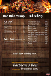 Còn đây là menu các mónĐặc Sản Quê Hương Nhà 3Vui - Tây Sơn Bình Định

Phục vụ cho các bạn đồng hương và thực khách yêu thích món ăn vùng Duyên Hải MiênTrung

Bên cạnh nữa là các loại đồ uống kèm bao 