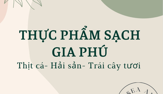 Thực Phẩm Sạch Gia Phú - Các Loại Thực Phẩm Sạch & Hải Sản - Làng Tăng Phú