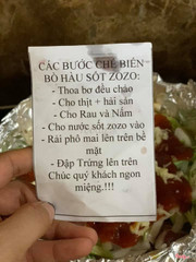 Hướng dẫn khách lần đầu ăn