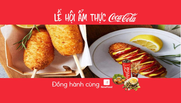 FoodFest - Phô Mai Xinh - HotDog, Gà Rán Hàn & Đồ Hàn - NowFood x Coca