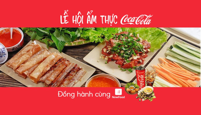 FoodFest - Nem Nướng Hoa Giấy - Chánh Hiệu Đặng Văn Quyên Nha Trang - NowFood x Coca