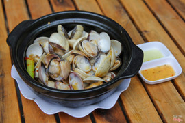 Nghêu hấp