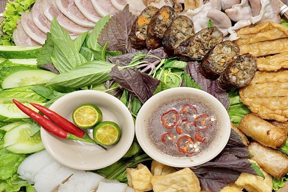 Bún Đậu Mắm Tôm & Bún Nem Cuộn Hà Nội - Hà Nội Food