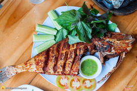 Cá Bò da nướng 