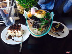 trà sữa xô, tiramisu, opera