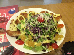 Salad gà giòn