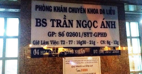 Phòng Khám Chuyên Khoa Da Liễu Bác Sĩ Trần Ngọc Ánh