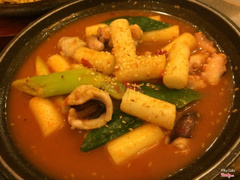 Tokbokki bạch tuộc