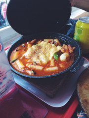 tokbokki bạch tuộc