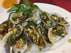 Sò nướng mỡ hành