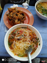 Bún nước cá chấm