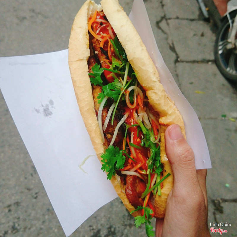 Bánh mì thịt xiên
