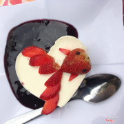 Panna cotta việt quất