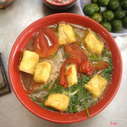 Bún riêu giò đậu 30k