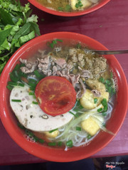 bún riêu cua giò bò