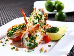 Tôm hùm bông nướng mỡ hành
#Ghiền HẢI SẢN
HOTLINE 0327979609