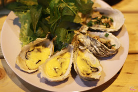 hàu nướng phô mai