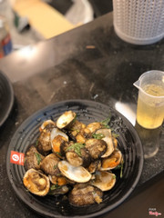 sò lông xào tỏi