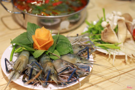 lẩu tôm càng 199k