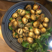 Sò huyết cháy tỏi cực ngon