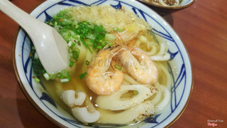 Mì udon hải sản vị cay