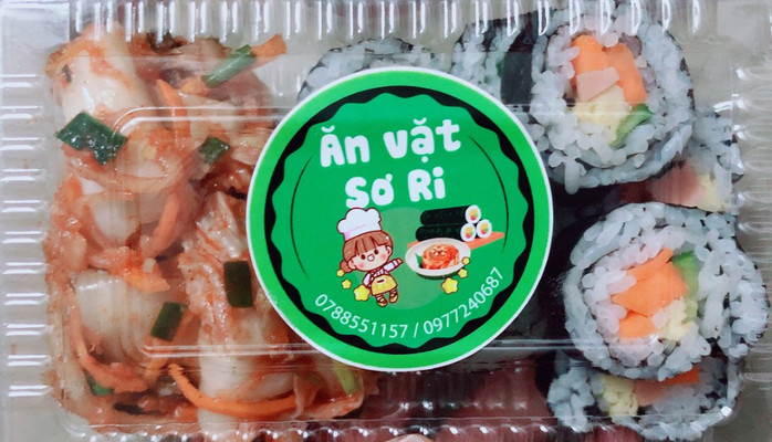 Ăn Vặt Sơ Ri - Cơm Cuộn Kim Chi Hàn Quốc - Nguyễn Văn Quá