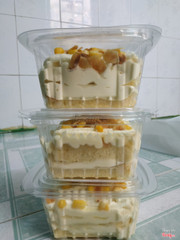 Bánh kem bắp hạnh nhân