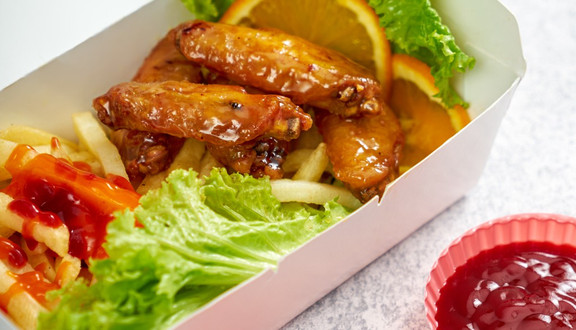 Vy's Kitchen - Gà Sốt Cam & Ăn Vặt