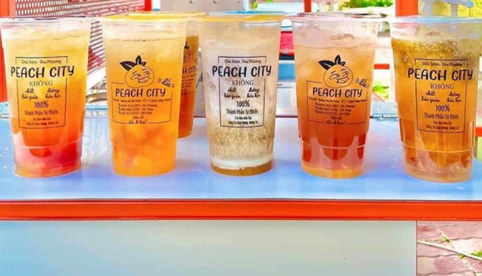 Trà Đào Dầm Peach City Công Đoàn - Tây Sơn