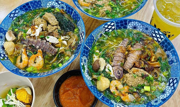 Mẩy - Bánh Đa Cua, Nem Lụi & Bún Chả Thịt Nướng