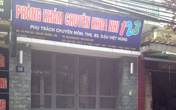 Phòng Khám Chuyên Khoa Nhi 123 - Phố 8 - 3