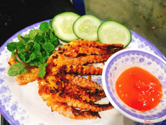 Bạch tuộc nướng