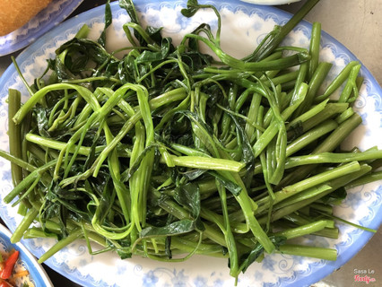Rau muống xào