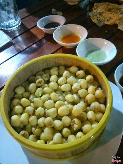 Hạt sen hấp