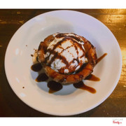 churros ice cream bowl