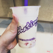 Mình thích nhất trà sữa gạo rang ở đây. Mình nghiện trà gạo cũng do là uống ở Chatime. Mà uống kèm với thạch hoa quả thì toẹt vời lunnn 👍👍