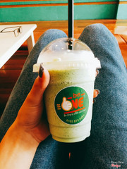 đồ uống được. mình có gọi thêm khoai. ăn cũng ngon nhưng toekbokki ở đây làm ngọt qá :( ăn cứ lờ lợ cổ