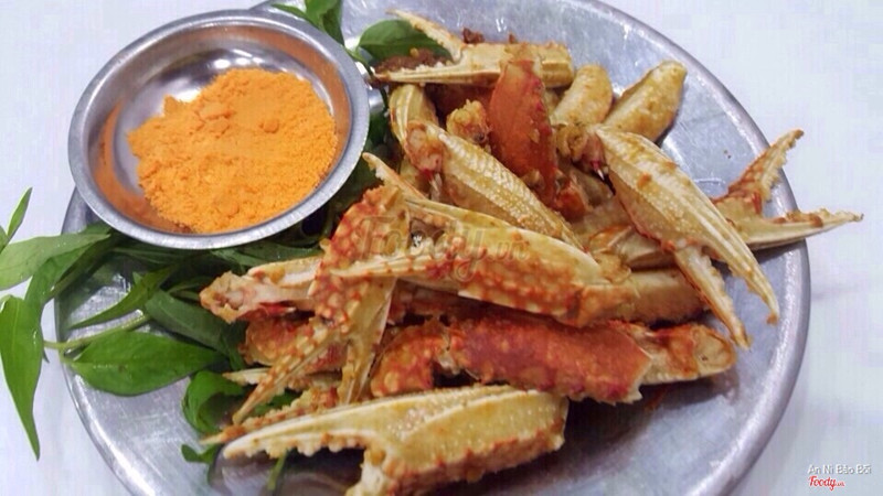 càng ghẹ rang muối phomai