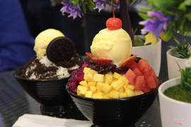 bingsu trái cây