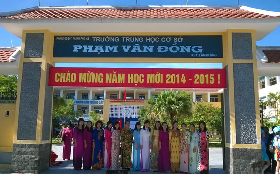 Trường THCS Phạm Văn Đồng