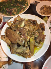 gà kho xả