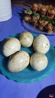 trứng gà nướng