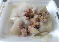 Bánh giò 2 trứng cút: 10k