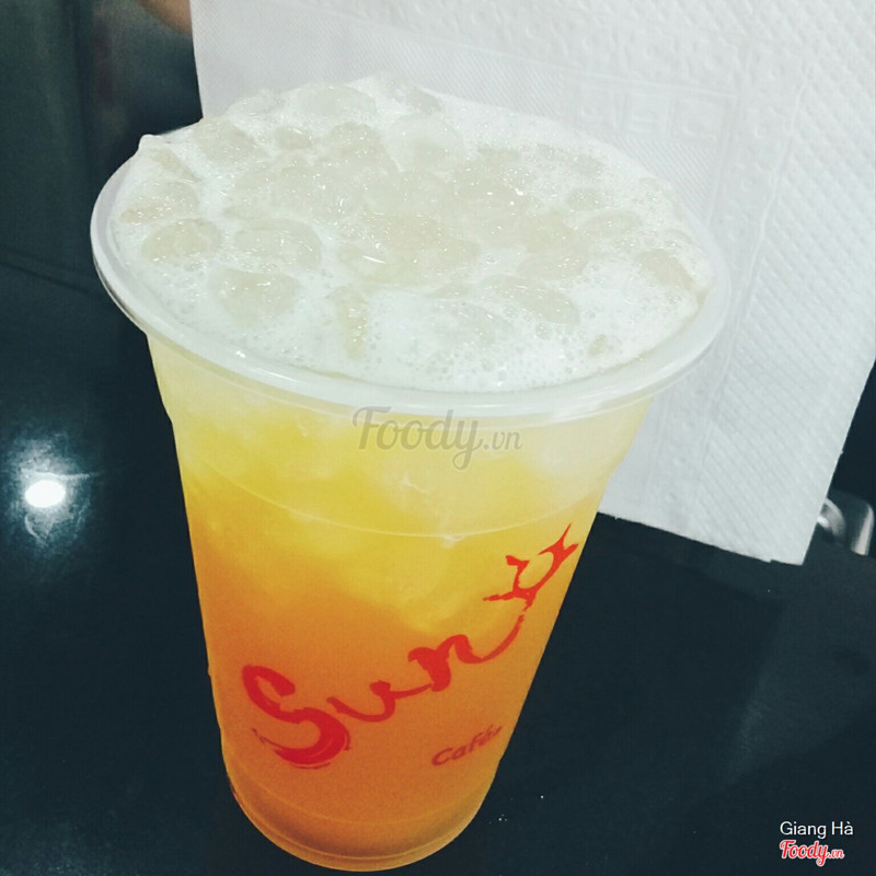 Trà xanh đào